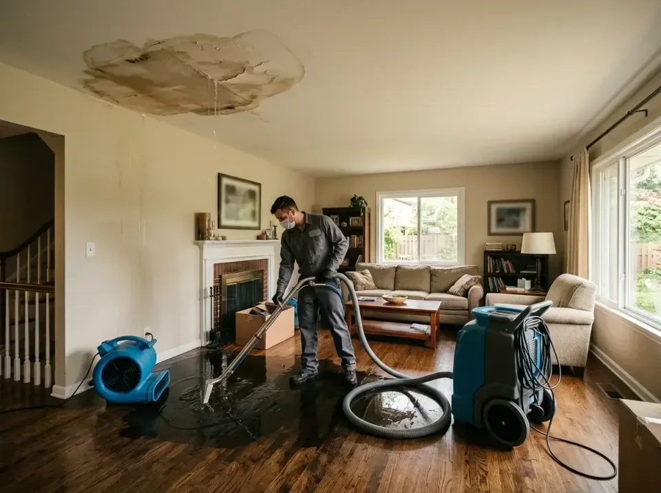 attic-pipe-burst-ceiling-drip-008 — frequently asked questions, Water Damage Restoration & Carpet Care in Spencer, NC